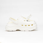 PEAK SLIPPERS SANDALS WHITE