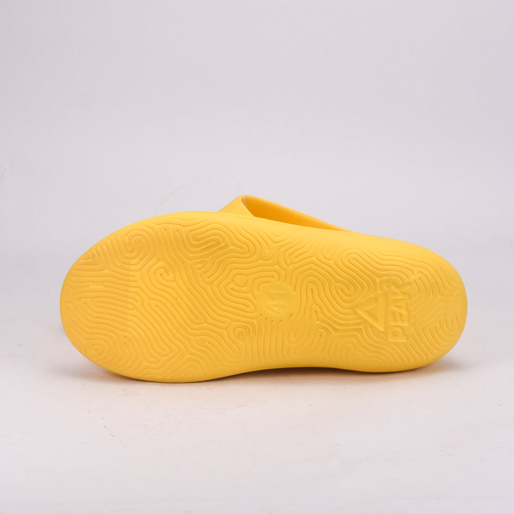 CLAQUETTE PEAK SLIPPERS CHUBBY MUSTARD YELLOW