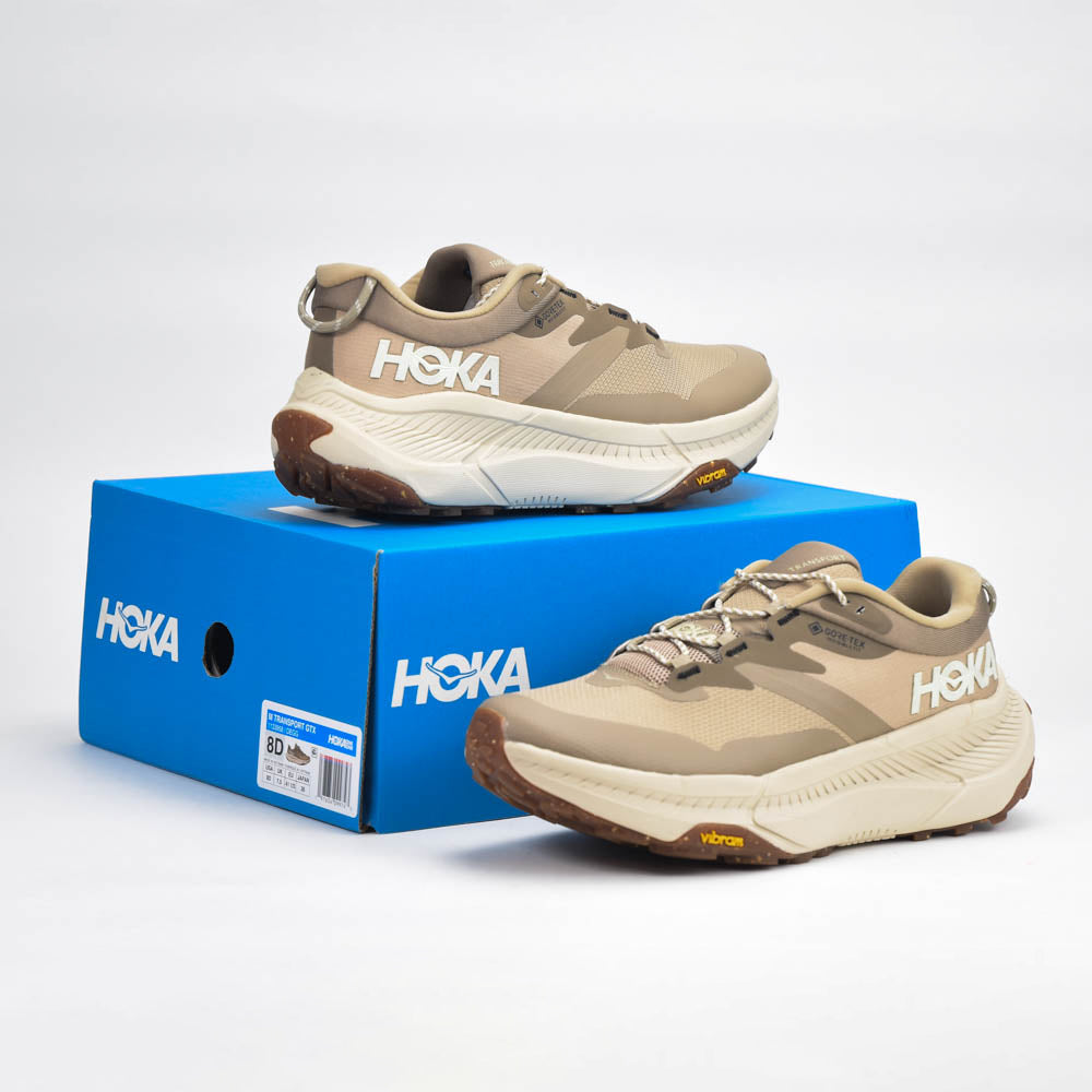 HOKA Transport GORE-TEX Dune Eggnog Sneakers