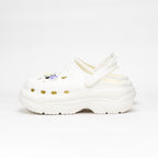 PEAK SLIPPERS SANDALS WHITE