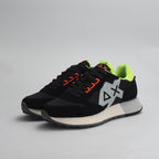 BASKET SUN68 JAKI 2.0 FLUO 11 NERO