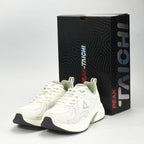 PEAK TRAINING RUNNING SHOES-WHITE/GREEN