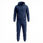 PEAK KNITTED TRACKSUIT NAVY