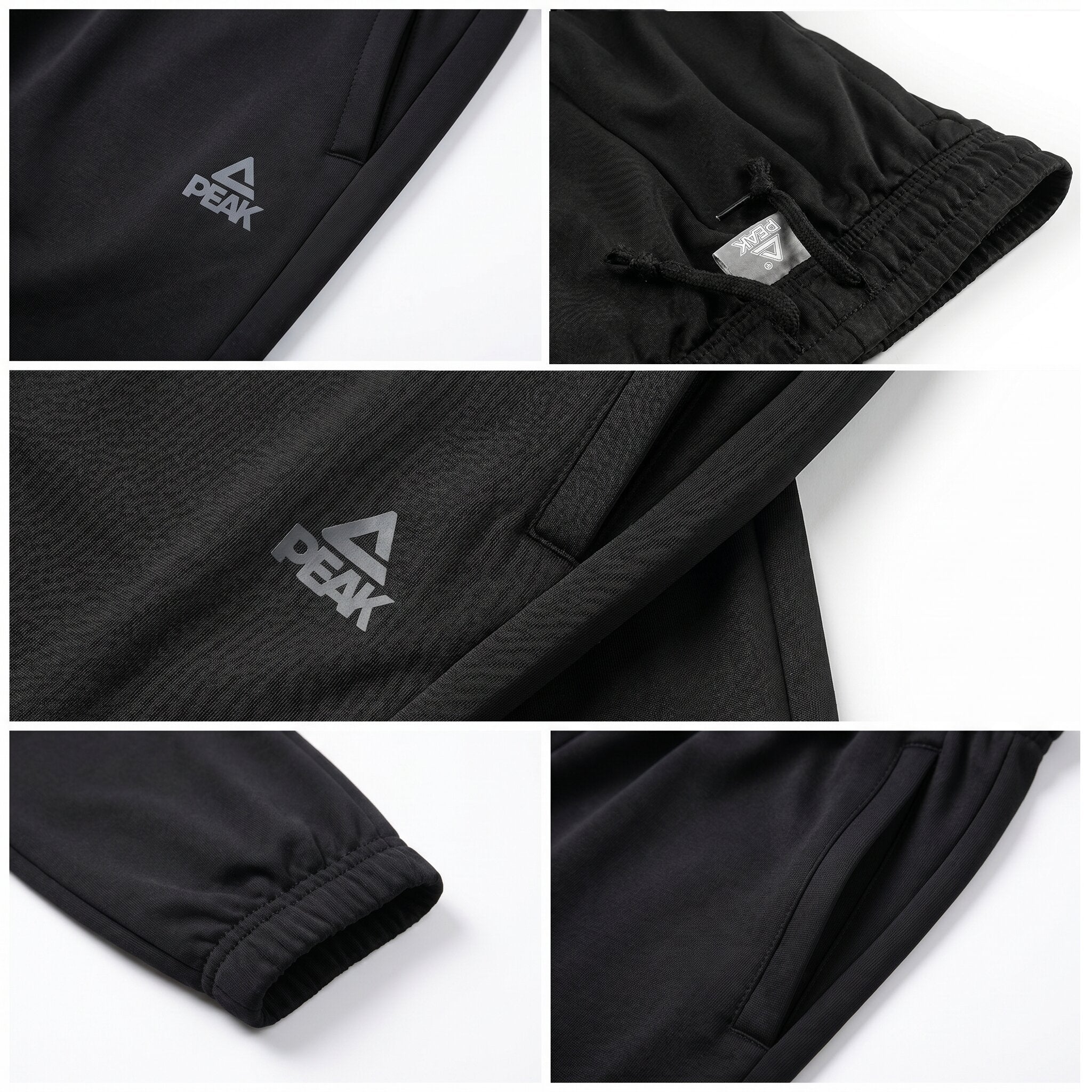 Peak Knitted Pants Black