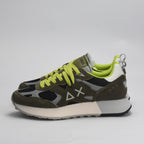 BASKET SUN68-JAKI-OUTDOOR-19-MILITAIRE